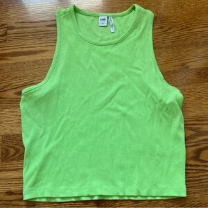 Simon’s Twik Neon Green Tank Top